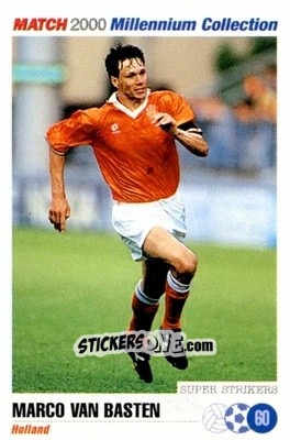 Sticker Marco van Basten - Millennium Collection 2000 n. 60 - MATCH