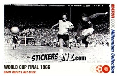 Sticker Team 1966 - Millennium Collection 2000 n. 45 - MATCH