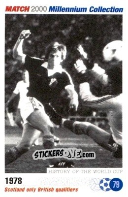 Sticker Team 1978 - Millennium Collection 2000 n. 79 - MATCH