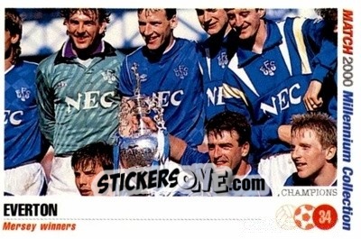 Sticker Team 1986/87 - Millennium Collection 2000 n. 34 - MATCH