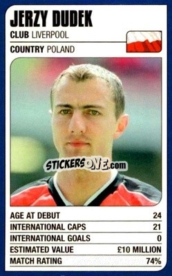 Sticker Jerzy Dudek