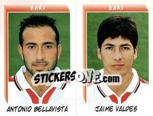 Sticker Valdes / Bellavista - Calciatori 1999-2000 n. M3 - Panini