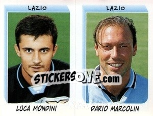 Sticker Mondini / Marcolin - Calciatori 1999-2000 n. M17 - Panini