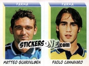 Sticker Gurdalben / Cannavaro - Calciatori 1999-2000 n. M26 - Panini
