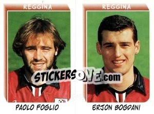 Sticker Foglio / Bogdani - Calciatori 1999-2000 n. M36 - Panini