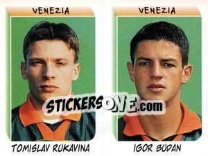 Sticker Rukavina / Budan - Calciatori 1999-2000 n. M46 - Panini