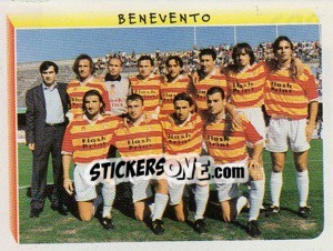 Figurina Squadra Benevento - Calciatori 1999-2000 - Panini