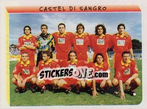Sticker Squadra Castel di Sangro - Calciatori 1999-2000 n. 699 - Panini