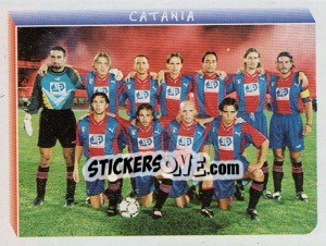 Figurina Squadra Catania - Calciatori 1999-2000 - Panini