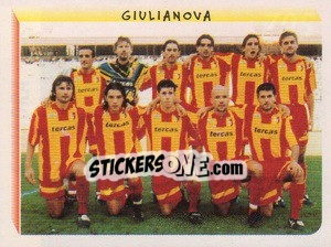 Figurina Squadra Giulianova - Calciatori 1999-2000 - Panini
