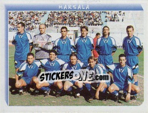 Sticker Squadra Marsala - Calciatori 1999-2000 - Panini