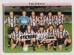 Figurina Squadra Citta' di Palermo - Calciatori 1999-2000 - Panini
