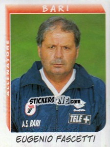 Figurina Eugenio Fascetti (Allenatore) - Calciatori 1999-2000 - Panini