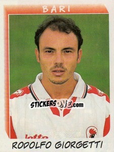 Sticker Rodolfo Giorgetti - Calciatori 1999-2000 n. 18 - Panini