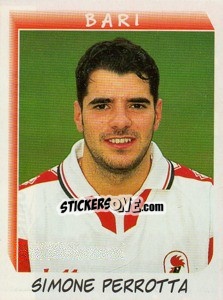 Sticker Simone Perrotta - Calciatori 1999-2000 n. 19 - Panini
