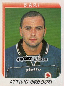 Sticker Attilio Gregori - Calciatori 1999-2000 n. 24 - Panini