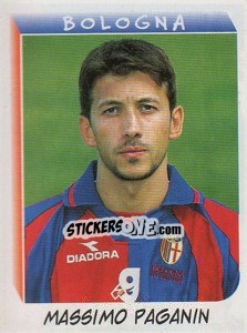 Sticker Massimo Paganin - Calciatori 1999-2000 n. 33 - Panini