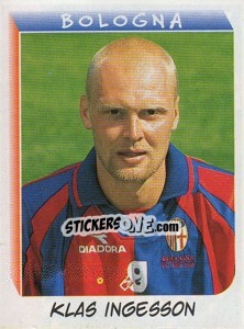 Sticker Klas Ingesson - Calciatori 1999-2000 n. 37 - Panini