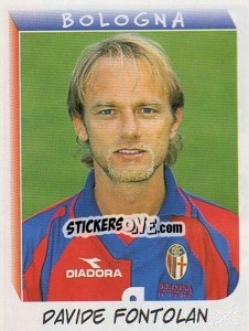 Sticker Davide Fontolan - Calciatori 1999-2000 n. 42 - Panini
