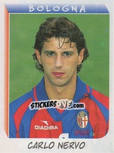 Figurina Carlo Nervo - Calciatori 1999-2000 - Panini