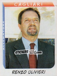 Cromo Renzo Ulivieri (Allenatore) - Calciatori 1999-2000 - Panini