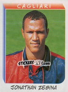 Sticker Jonathan Zebina - Calciatori 1999-2000 n. 54 - Panini