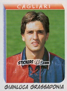 Cromo Gianluca Grassadonia - Calciatori 1999-2000 - Panini