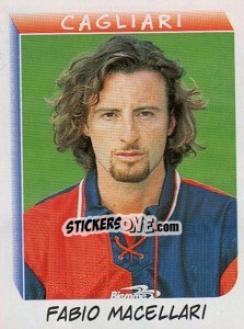 Sticker Fabio Macellari - Calciatori 1999-2000 n. 58 - Panini
