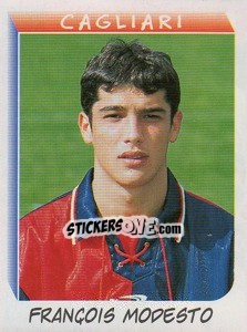 Sticker François Modesto - Calciatori 1999-2000 n. 59 - Panini