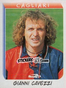 Sticker Gianni Cavezzi - Calciatori 1999-2000 n. 65 - Panini