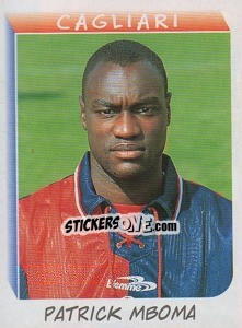 Sticker Patrick Mboma - Calciatori 1999-2000 n. 69 - Panini