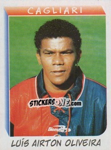 Sticker Luís Airton Oliveira - Calciatori 1999-2000 n. 70 - Panini