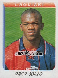 Sticker David Suazo - Calciatori 1999-2000 - Panini