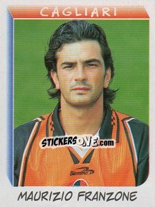 Sticker Maurizio Franzone - Calciatori 1999-2000 n. 72 - Panini