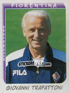 Sticker Giovanni Trapattoni (Allenatore) - Calciatori 1999-2000 n. 76 - Panini