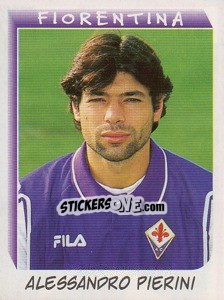 Sticker Alessandro Pierini - Calciatori 1999-2000 n. 82 - Panini