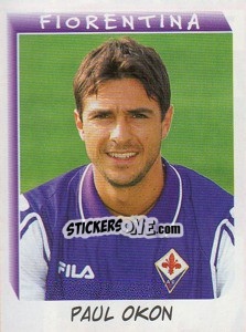 Sticker Paul Okon - Calciatori 1999-2000 n. 85 - Panini