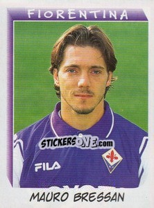 Sticker Mauro Bressan - Calciatori 1999-2000 - Panini