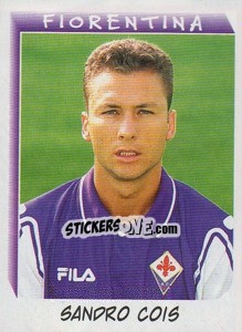 Sticker Sandro Cois - Calciatori 1999-2000 n. 87 - Panini