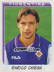 Sticker Enrico Chiesa - Calciatori 1999-2000 - Panini