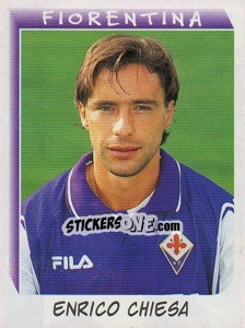 Sticker Enrico Chiesa - Calciatori 1999-2000 n. 94 - Panini