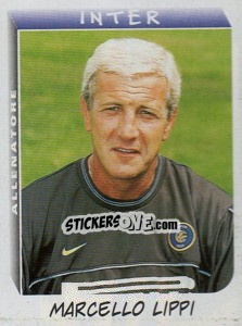 Sticker Marcello Lippi (Allenatore) - Calciatori 1999-2000 n. 100 - Panini