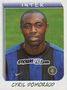 Sticker Cyril Domoraud - Calciatori 1999-2000 - Panini