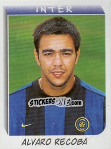 Sticker Alvaro Recoba - Calciatori 1999-2000 - Panini