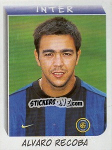 Sticker Alvaro Recoba - Calciatori 1999-2000 n. 116 - Panini