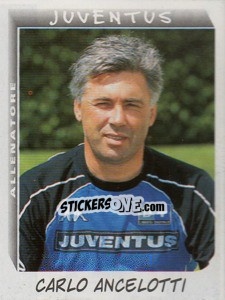 Sticker Carlo Ancelotti (Allenatore) - Calciatori 1999-2000 n. 124 - Panini
