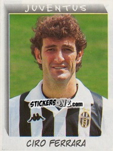 Sticker Ciro Ferrara - Calciatori 1999-2000 n. 126 - Panini
