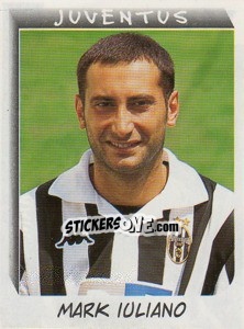 Sticker Mark Iuliano - Calciatori 1999-2000 n. 127 - Panini