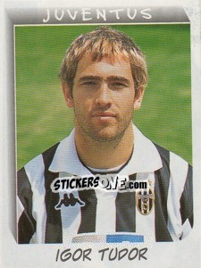 Sticker Igor Tudor - Calciatori 1999-2000 n. 128 - Panini