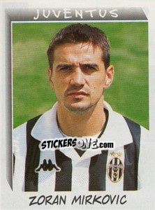 Figurina Zoran Mirkovic - Calciatori 1999-2000 - Panini